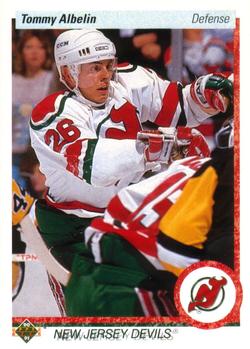 #88 Tommy Albelin - New Jersey Devils - 1990-91 Upper Deck Hockey