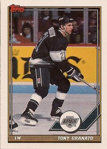 #88 Tony Granato - Los Angeles Kings - 1991-92 Topps Hockey