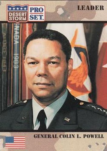 #88 General Colin L. Powell - 1991 Pro Set Desert Storm