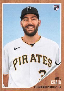 #88 Will Craig - Pittsburgh Pirates - 2021 Topps Archives Baseball