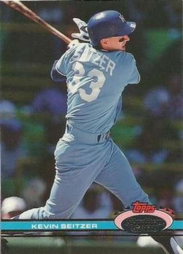 #88 Kevin Seitzer - Kansas City Royals - 1991 Stadium Club Baseball