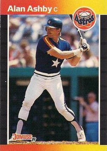 #88 Alan Ashby - Houston Astros - 1989 Donruss Baseball