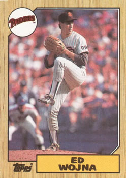 #88 Ed Wojna - San Diego Padres - 1987 Topps Baseball