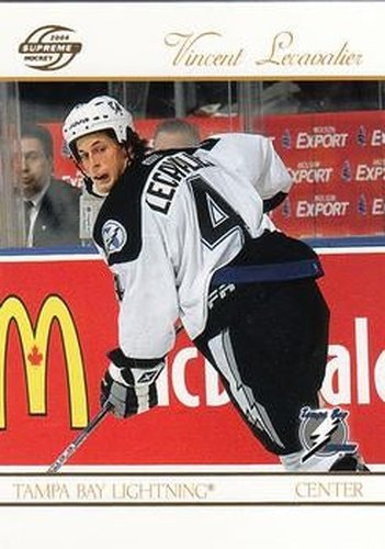#88 Vincent Lecavalier - Tampa Bay Lightning - 2003-04 Pacific Supreme Hockey