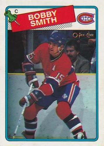 #88 Bobby Smith - Montreal Canadiens - 1988-89 O-Pee-Chee Hockey