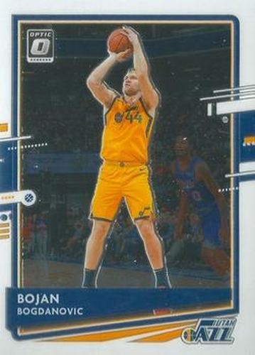 #88 Bojan Bogdanovic - Utah Jazz - 2020-21 Donruss Optic Basketball