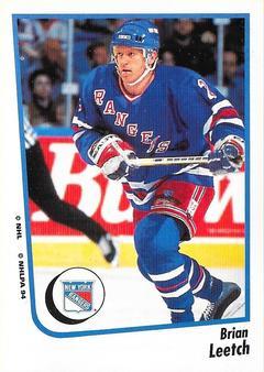 #88 Brian Leetch - New York Rangers - 1994-95 Panini Hockey Stickers