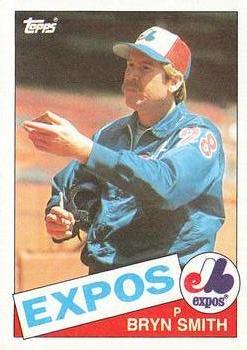 #88 Bryn Smith - Montreal Expos - 1985 Topps Baseball