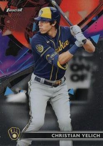 #88 Christian Yelich - Milwaukee Brewers - 2021 Finest Baseball
