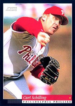 #88 Curt Schilling - Philadelphia Phillies -1994 Score Baseball