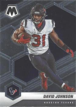 #88 David Johnson - Houston Texans - 2021 Panini Mosaic Football