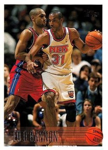 #88 Ed O'Bannon - New Jersey Nets - 1996-97 Topps Basketball