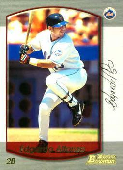 #88 Edgardo Alfonzo - New York Mets - 2000 Bowman Baseball