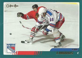 #88 Eric Lindros - New York Rangers - 2003-04 O-Pee-Chee Hockey