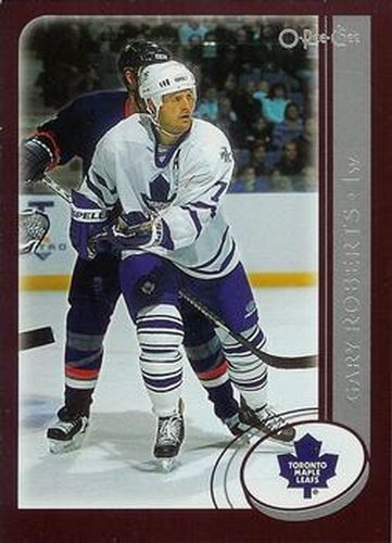#88 Gary Roberts - Toronto Maple Leafs - 2002-03 O-Pee-Chee Hockey