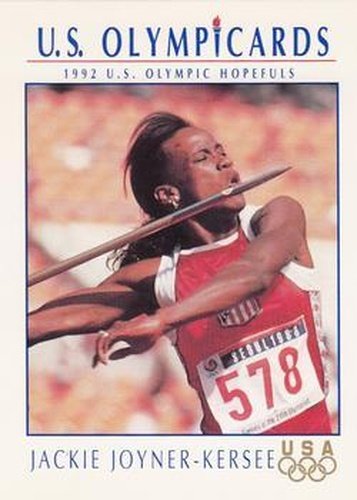 #88 Jackie Joyner-Kersee - USA - 1992 Impel U.S. Olympic Hopefuls