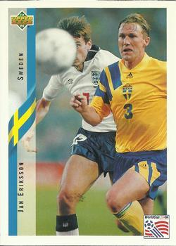#88 Jan Eriksson - Sweden - 1994 Upper Deck World Cup Contenders English/Spanish Soccer