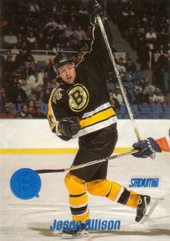 #88 Jason Allison - Boston Bruins - 1999-00 Stadium Club Hockey