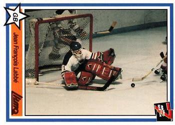 #88 Jean-Francois Labbe - Trois-Rivieres Draveurs - 1990-91 7th Inning Sketch QMJHL Hockey