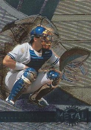 #88 Jim Leyritz - New York Yankees - 1996 Metal Universe Baseball