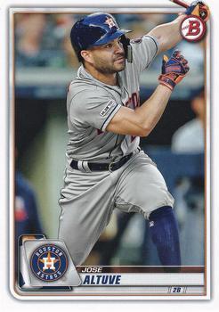 #88 Jose Altuve - Houston Astros - 2020 Bowman Baseball