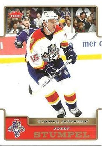#88 Jozef Stumpel - Florida Panthers - 2006-07 Fleer Hockey