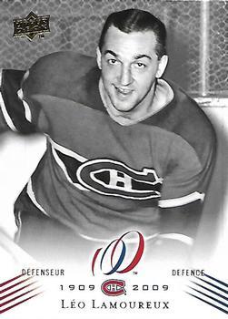 #88 Leo Lamoureux - Montreal Canadiens - 2008-09 Upper Deck Montreal Canadiens Centennial Hockey