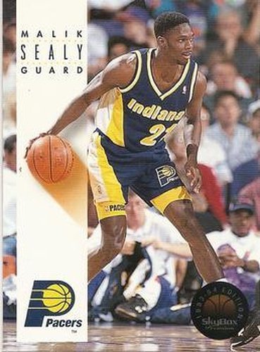 #88 Malik Sealy - Indiana Pacers - 1993-94 SkyBox Premium Basketball