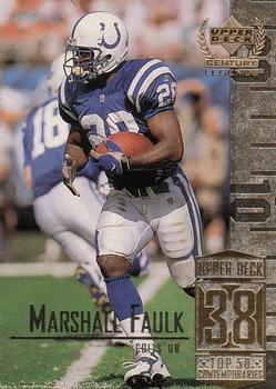 #88 Marshall Faulk - Indianapolis Colts - 1999 Upper Deck Century Legends Football