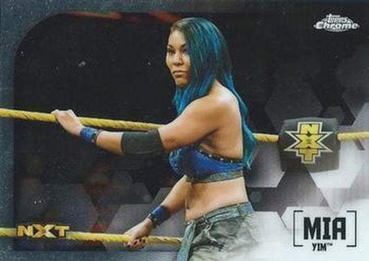 #88 Mia Yim - 2020 Topps WWE Chrome Wrestling