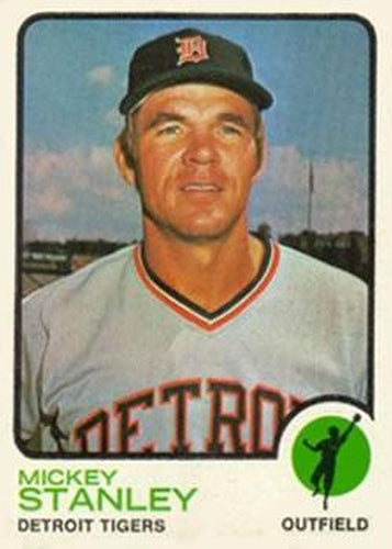 #88 Mickey Stanley - Detroit Tigers - 1973 Topps Baseball