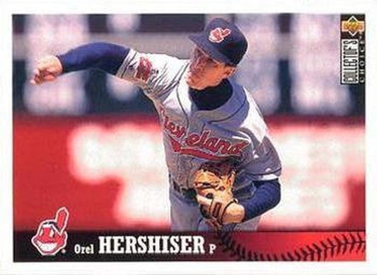 #88 Orel Hershiser - Cleveland Indians - 1997 Collector's Choice Baseball
