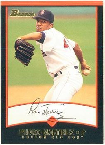 #88 Pedro Martinez - Boston Red Sox - 2001 Bowman Baseball