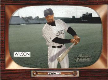 #88 Preston Wilson - Colorado Rockies - 2004 Bowman Heritage Baseball