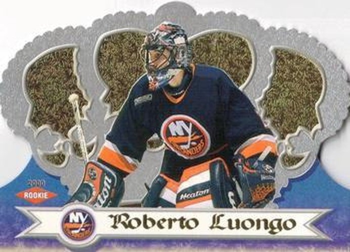#88 Roberto Luongo - New York Islanders - 1999-00 Pacific Crown Royale Hockey