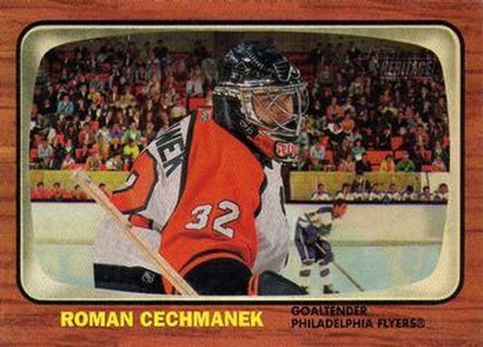 #88 Roman Cechmanek - Philadelphia Flyers - 2002-03 Topps Heritage Hockey