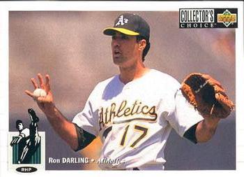 #88 Ron Darling - Oakland Athletics - 1994 Collector's Choice Baseball