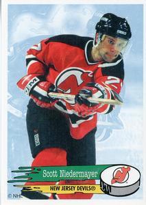 #88 Scott Niedermayer - New Jersey Devils - 1995-96 Panini Hockey Stickers