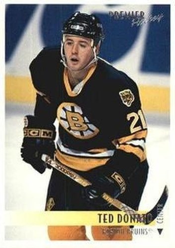 #88 Ted Donato - Boston Bruins - 1994-95 Topps Premier Hockey