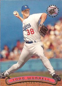 #88 Todd Worrell - Los Angeles Dodgers - 1996 Stadium Club Baseball