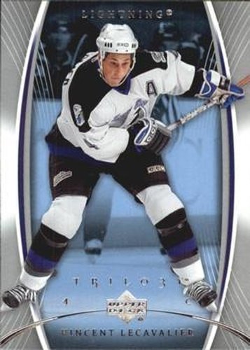 #88 Vincent Lecavalier - Tampa Bay Lightning - 2007-08 Upper Deck Trilogy Hockey