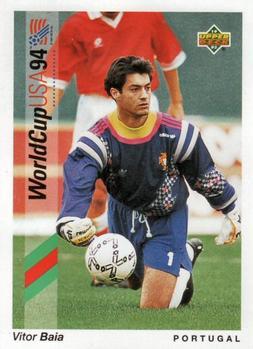 #88 Vitor Baia - Portugal - 1993 Upper Deck World Cup Preview English/Spanish Soccer