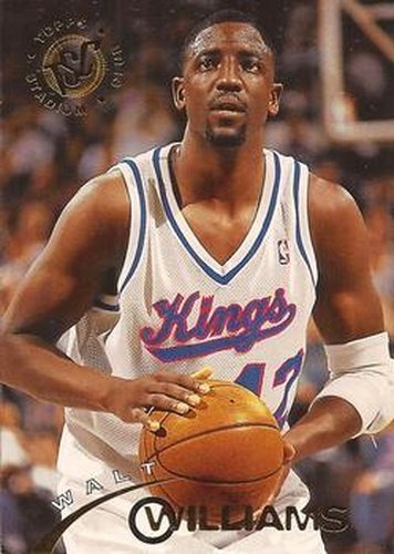#88 Walt Williams - Sacramento Kings - 1994-95 Stadium Club Basketball