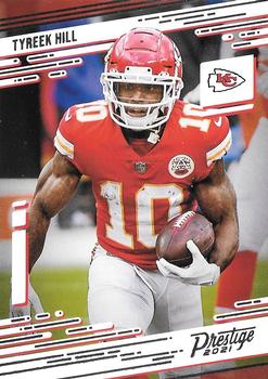 #88 Tyreek Hill - Kansas City Chiefs - 2021 Panini Prestige Football