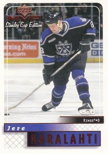 #88 Jere Karalahti - Los Angeles Kings - 1999-00 Upper Deck MVP Stanley Cup Edition Hockey