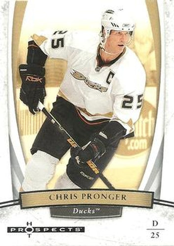 #88 Chris Pronger - Anaheim Ducks - 2007-08 Fleer Hot Prospects Hockey