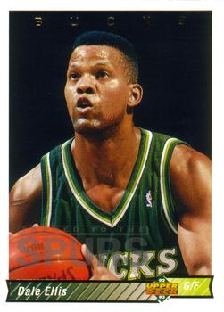 #88 Dale Ellis - San Antonio Spurs - 1992-93 Upper Deck Basketball