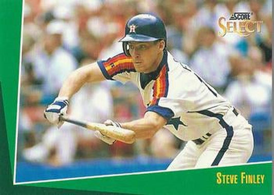 #88 Steve Finley - Houston Astros - 1993 Select Baseball