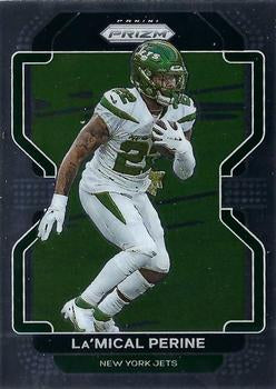 #88 La'Mical Perine - New York Jets - 2021 Panini Prizm Football