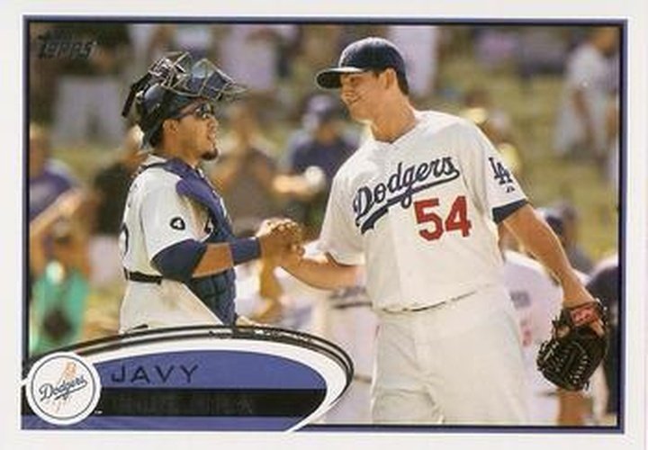 #88 Javy Guerra - Los Angeles Dodgers - 2012 Topps Baseball